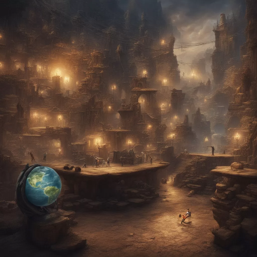 游戏中的世界：一个充满想象力的虚拟世界！