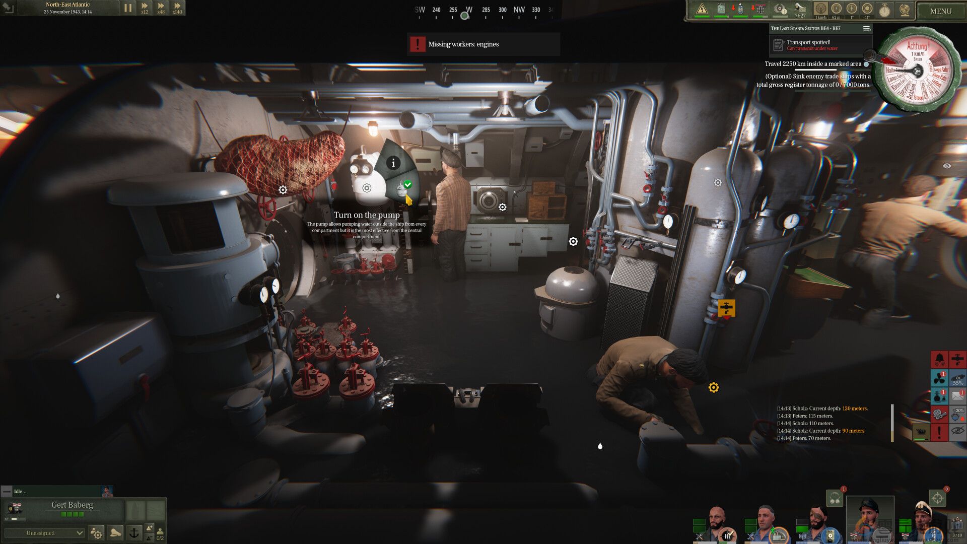 UBOAT布设水雷方法